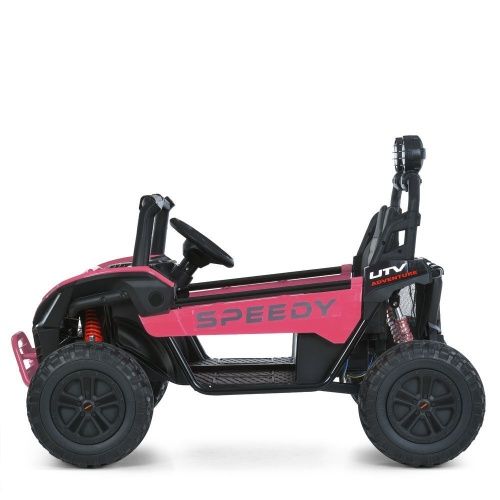 Дитячий електромобіль джип Джип M 6205 EBLR-8(24V) BAMBI рожевий фото 5 Дитячий електромобіль джип Джип M 6205 EBLR-8(24V) BAMBI рожевий фото 5