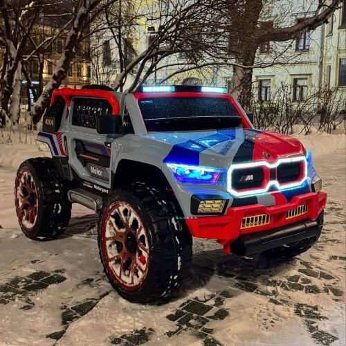Детский электромобиль джип M 5850 EBLR-11 BMW разноцветный фото 2