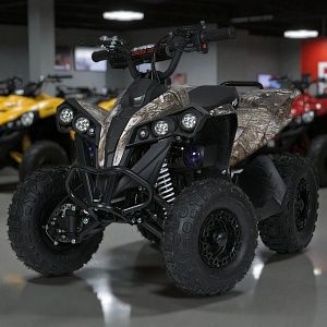 Квадроцикл детский PROFI E-XBW-1200-13(MP3): 1200W, 48V 12A, 30 км/ч - БЕЖЕВЫЙ КАМУФЛЯЖ