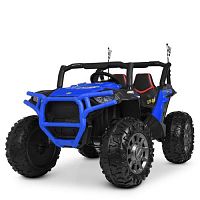 Детский электромобиль джип M 4248 EBLR-4 BUGGY синий