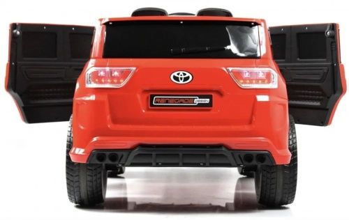Детский электромобиль джип M 6138 EBLR-3 TOYOTA красный фото 10