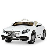 Фото анонса детский электромобиль mercedes maybach m 4210 eblr-1: 6 км/ч, кожа, eva, 2.4g - белый от интернет магазина Raspashonka.ua