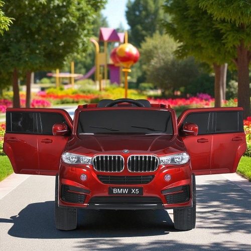 Детский электромобиль джип M 6139 EBLRS-3 BMW X5 BMW бордовый фото 3 Детский электромобиль джип M 6139 EBLRS-3 BMW X5 BMW бордовый фото 3