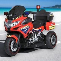 Фото анонса детский мотоцикл m 6012 el-3, bambi racer: 70w, 8 км/ч, 12v 12а, полиция - красный от интернет магазина Raspashonka.ua