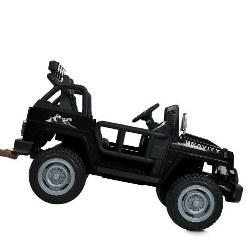 Картинка товара Детский электромобиль M 6108 EBLR-2(24V) BAMBI RACER: двухместный, 24V 7A, 4x90W, кожа - ЧЕРНЫЙ на Raspashonka.ua фото 12