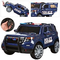 Детский электромобиль POLICE M 3259 EBLR-4 СИНИЙ