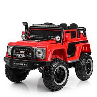 Детский электромобиль джип M 4150 EBLR-3  красный