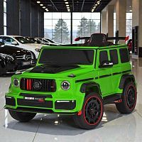 Фото анонса детский электромобиль mercedes benz g63 amg brabus 900 rocket edition 12v 4wd, м 6257 eblr-5: 11км/ч  - зеленый от интернет магазина Raspashonka.ua
