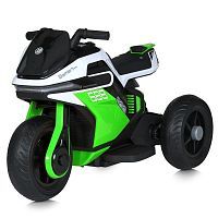 Фото анонса детский мотоцикл m 5832 el-5, bambi racer: 12v 7a, 90w, eva, кожа - зеленый от интернет магазина Raspashonka.ua
