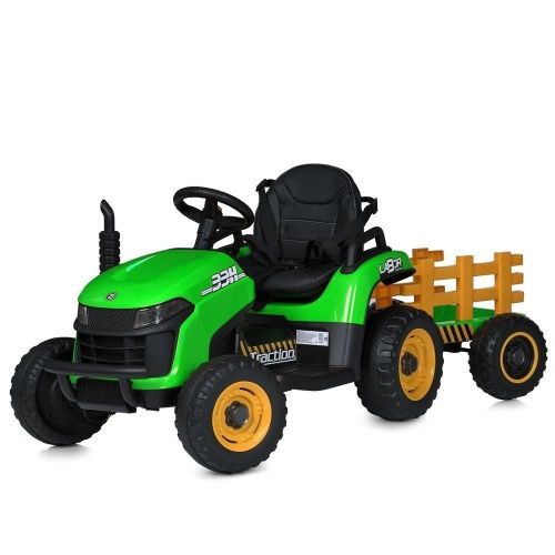 Картинка товара Детский трактор на аккумуляторе M 5111 EBLR-5, BAMBI RACER: пульт, 12V 9A, 4WD - ЗЕЛЕНЫЙ на Raspashonka.ua фото 2