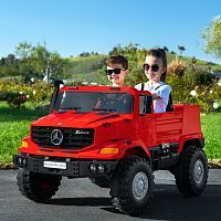 Детский электромобиль джип PA.BDM0916.CR MERCEDES красный