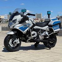 Детский мотоцикл M 4275 E-11 BMW серый
