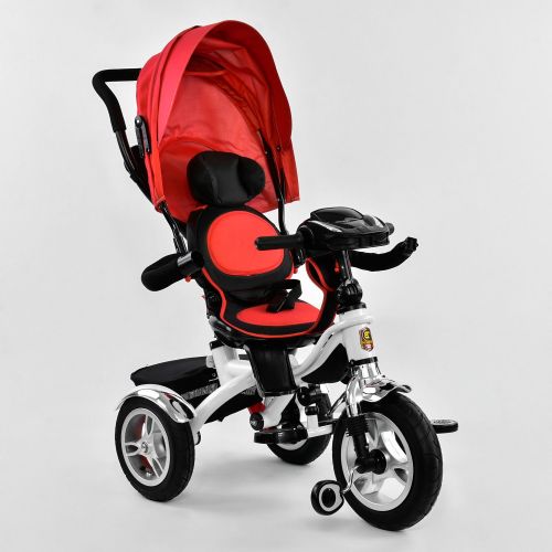 Картинка товара Детский 3-х колесный велосипед BEST TRIKE 5890 - 5832: надувные колеса, поворотное сиденье, складной руль, пульт, фара, цвет - красный на Raspashonka.ua фото 4
