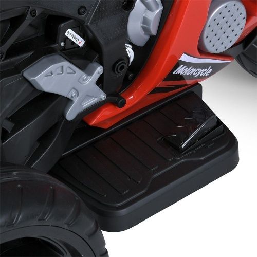 Картинка товара Детский мотоцикл M 5806 EL-3, Bambi Racer: 12V 4,5A, 2х35W, 7км/ч, EVA, кожа - КРАСНЫЙ на Raspashonka.ua фото 4
