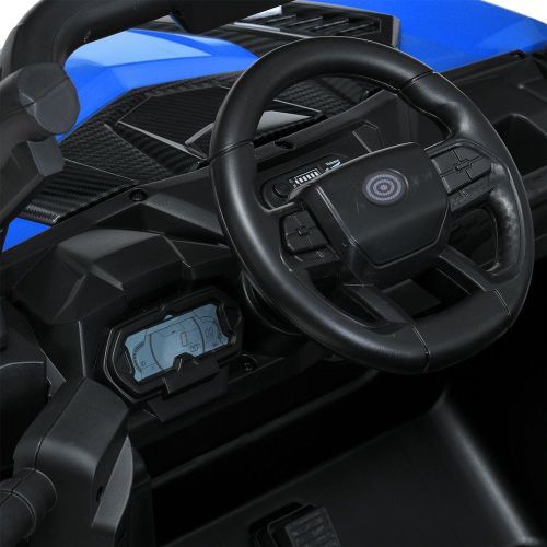 Картинка товара Детский электромобиль джип M 5724 EBLR-4, BAMBI RACER: двухместный, 180W, 8 км/ч, 12V 10А - СИНИЙ на Raspashonka.ua фото 8