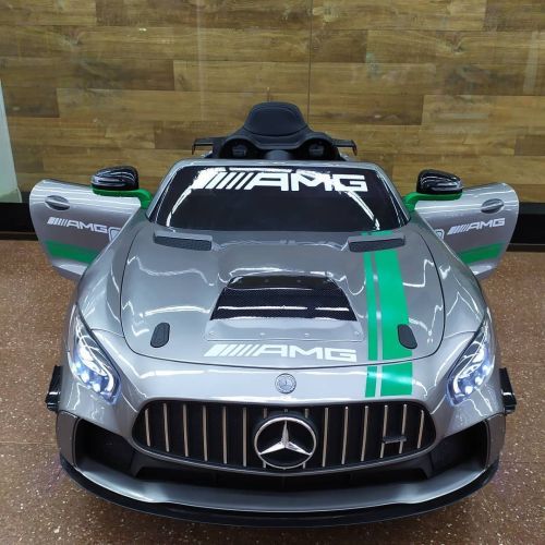 Детский электромобиль M 4050 EBLRS-11 MERCEDES серебро  фото 7