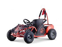 детский электрический картинг fast dragon pa.gk005e.cr: 1000w, 48v, 35 км/ч - красный - Raspashonka.ua
