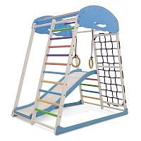 Фото анонса детский спортивный комплекс для дома sportbaby sportwood sky plus 1 от интернет магазина Raspashonka.ua