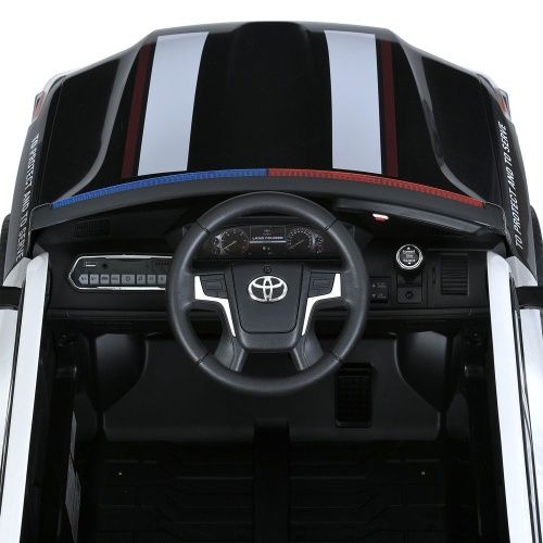 Детский электромобиль джип JJ2022EBLR-2-1 TOYOTA черный фото 7