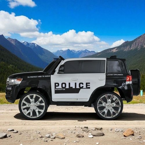 Детский электромобиль джип JJ2022EBLR-2-1 TOYOTA черный фото 6