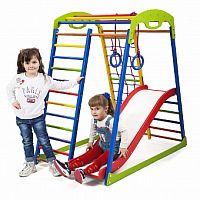 Фото анонса детский спортивный комплекс для дома sportbaby sportwood plus 1 от интернет магазина Raspashonka.ua