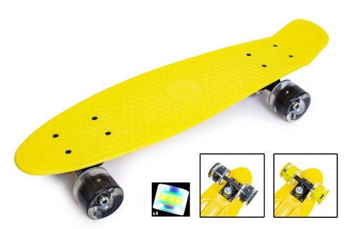Картинка товара Penny Board 22" Yellow Светящиеся колёса! (945855759) на Raspashonka.ua фото 2