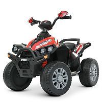 квадроцикл детский m 5008 ebl-3: 7км/ч, 12v, 80w, без пульта д/у - красный - Raspashonka.ua