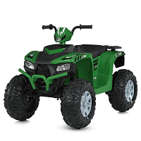 детский квадроцикл m 6060 el-5(24v): пульт, 8 км/ч, 2*35w, 24v5ah, eva - зеленый - Raspashonka.ua
