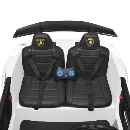 Детский электромобиль M 5020 EBLR-1(24V) LAMBORGHINI белый  фото 15