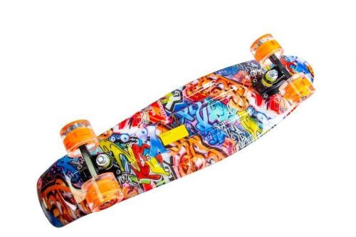 Картинка товара Penny Board Nickel 27" "Graffity" - Светящиеся колёса! (1669939148) на Raspashonka.ua фото 3