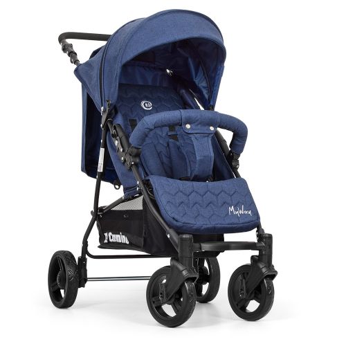 Картинка товара Детская коляска EL Camino ME 1012L MY WAY DENIM СИНЯЯ на Raspashonka.ua фото 2