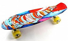 Фото анонса penny board 22" "funny elephant" - светящиеся колёса! (pg071) от интернет магазина Raspashonka.ua