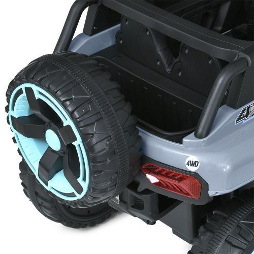 Детский электромобиль джип M 5833EBLR-1 BAMBI RACER черный фото 4