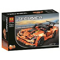 Фото анонса конструктор bela (lari) «technic» (11299) chevrolet corvette zr1, 579 деталей от интернет магазина Raspashonka.ua