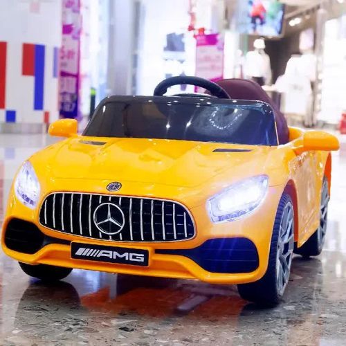 Детский электромобиль M 4062 EBLR-6 MERCEDES желтый  фото 3
