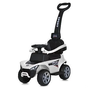 Детская машина-толокар M 5764 EBLR-1 Bambi Racer: 1-3 км/час, 25W, 6V 4.5A - БЕЛЫЙ