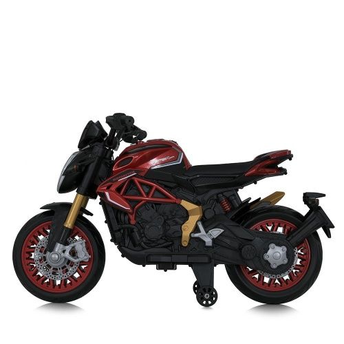 Картинка товара Детский мотоцикл M 5827 EL-3, Bambi Racer: 12V 12A, 90W, 7км/ч, EVA, кожа - КРАСНЫЙ на Raspashonka.ua фото 9