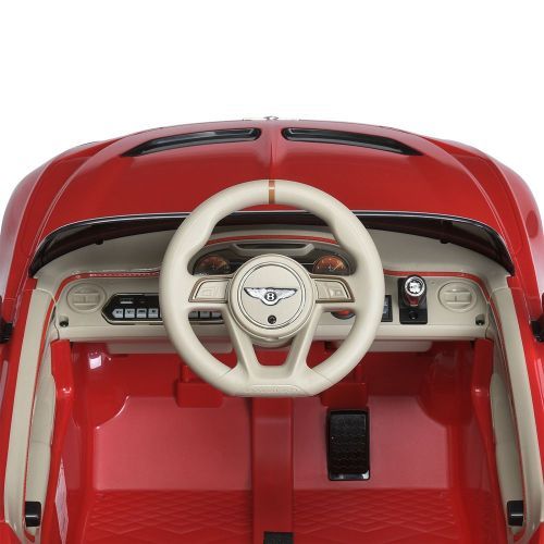 Детский электромобиль JE1008 EBLR-3(4WD) BENTLEY красный  фото 7
