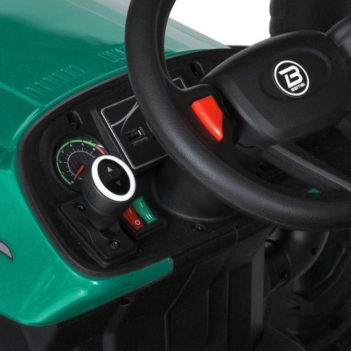 Картинка товара Детский электрический Трактор с прицепом M 5772 EBR-4, BAMBI RACER: 24V, 190W, 10км/ч - СИНИЙ на Raspashonka.ua фото 9