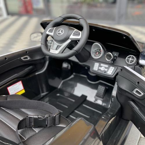Картинка товара Детский электромобиль M 4866 EBLR-2-1 POLICE MERCEDES SL500 - ЧЕРНО-БЕЛЫЙ на Raspashonka.ua фото 15