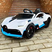 Детский электромобиль PA.HL338.BIA BUGATTI белый 