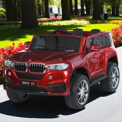 Детский электромобиль джип M 6139 EBLRS-3 BMW X5 BMW бордовый фото 2 Детский электромобиль джип M 6139 EBLRS-3 BMW X5 BMW бордовый фото 2