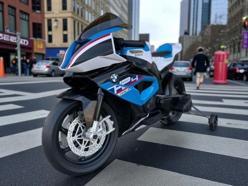 Детский мотоцикл BMW MOTOR S 1000 RR фото 8