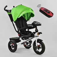 Фото анонса детский 3-х колесный велосипед best trike 6088 f - 1990: надувные колеса, поворотное сиденье, пульт, фара - зеленый от интернет магазина Raspashonka.ua
