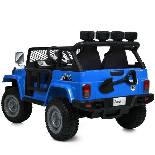 Картинка товара Детский электромобиль M 6108 EBLR-4(24V) BAMBI RACER: двухместный, 24V 7A, 4x90W, кожа - БЕЛЫЙ на Raspashonka.ua фото 8