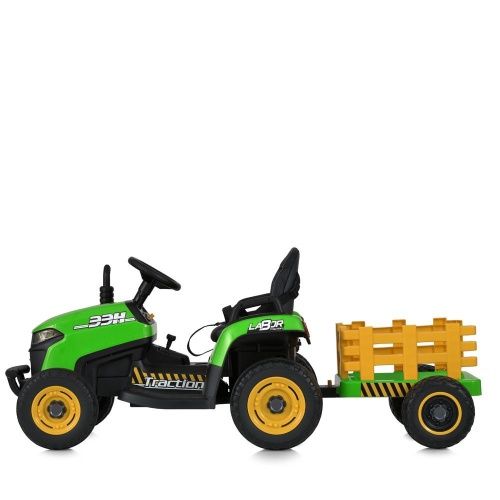 Картинка товара Детский трактор на аккумуляторе M 5111 EBLR-5, BAMBI RACER: пульт, 12V 9A, 4WD - ЗЕЛЕНЫЙ на Raspashonka.ua фото 8