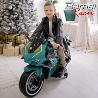 Детский мотоцикл M 5056 EL-5 BAMBI RACER олива