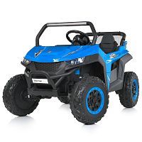 детский электромобиль m 5025 eblr-4(24v), bambi racer: пульт 2,4g, двухместный, 320w, 8 км/ч, 24v 7а - синий - Raspashonka.ua