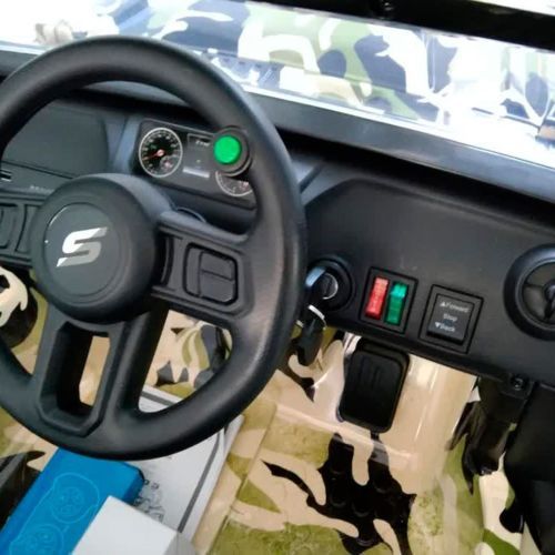 Детский электромобиль джип 12742592230 JEEP милитари фото 5