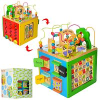 Деревянная игрушка  Центр развивающий MD 2105